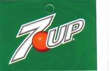 Large Flavor Labels / Flavor Strips 7-Up